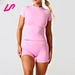 pink workout set